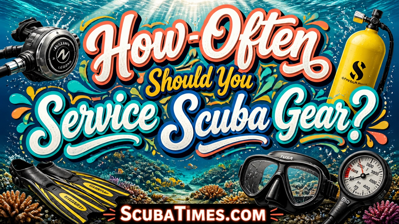 How Often Should You Service Scuba Gear?