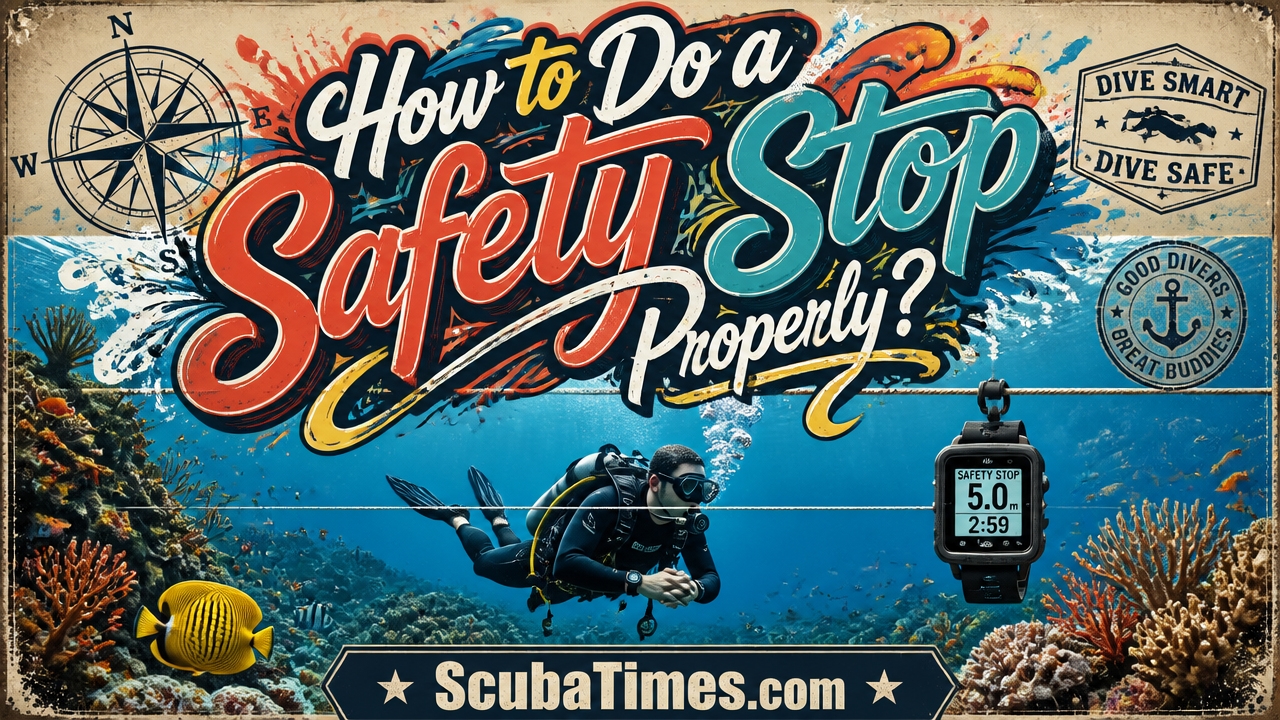 How to Do a Safety Stop Properly?