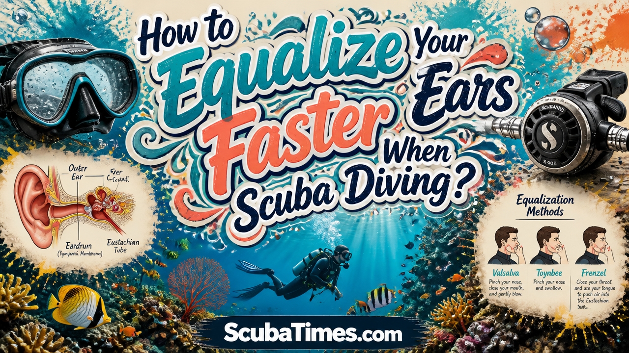 How to Equalize Your Ears Faster When Scuba Diving?