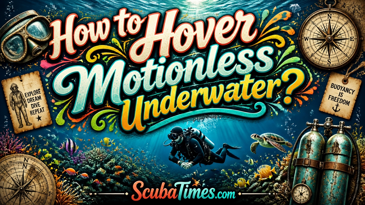 How to Hover Motionless Underwater?