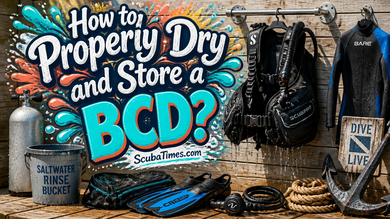 How to Properly Dry and Store a BCD?