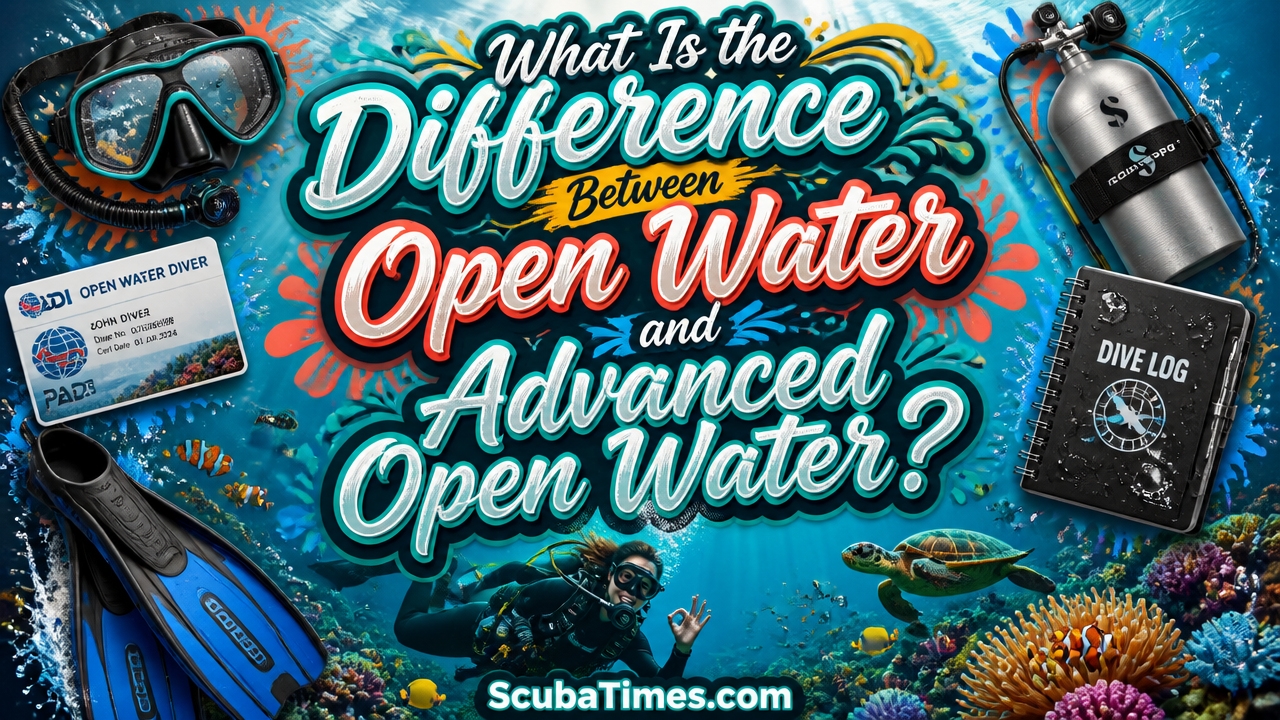 What Is the Difference Between Open Water and Advanced Open Water?
